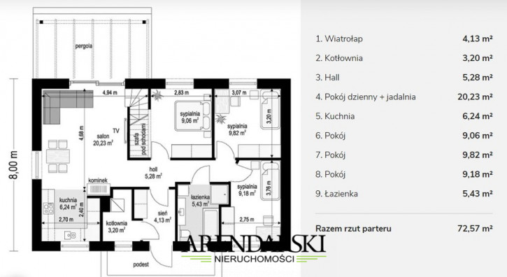 Dom Sprzedaż Gorzów Wielkopolski Karnin 16