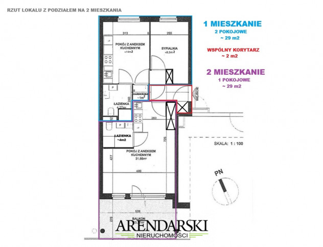 Mieszkanie Sprzedaż Gorzów Wielkopolski os. Europejskie 30
