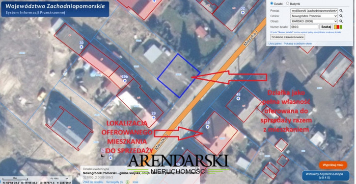 Mieszkanie Sprzedaż Karsko Mieszka I 21