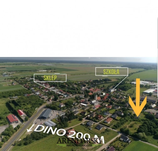 Działka Sprzedaż Wawrów Sadowa 1