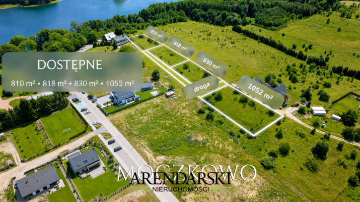 Działka Sprzedaż Moczkowo Wichrowa 1