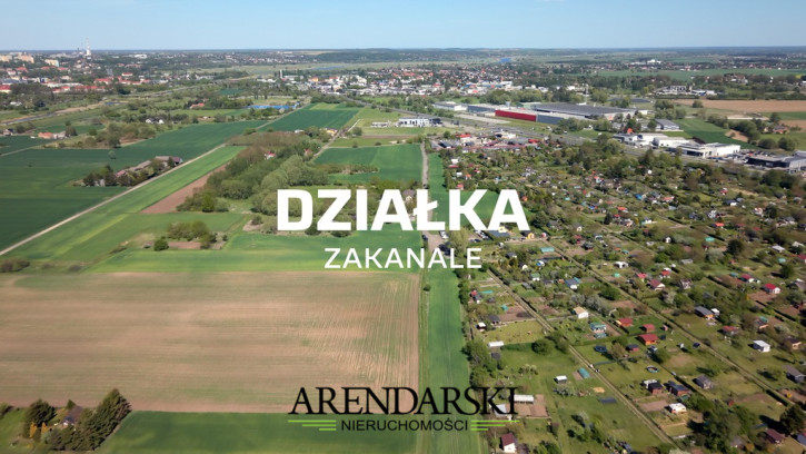 Działka Sprzedaż Gorzów Wielkopolski Zakanale Jaskółcza 1