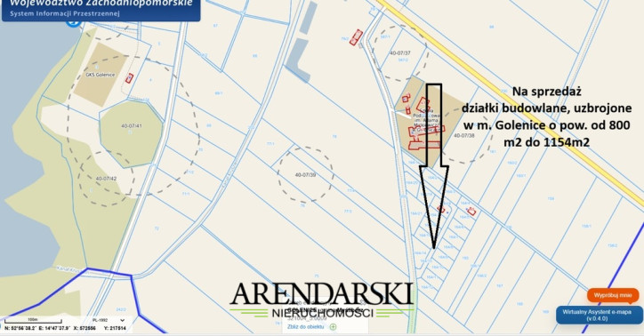 Działka Sprzedaż Golenice 6